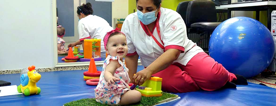 Thanks to Caritas Baby Hospital, Ella can now discover the world