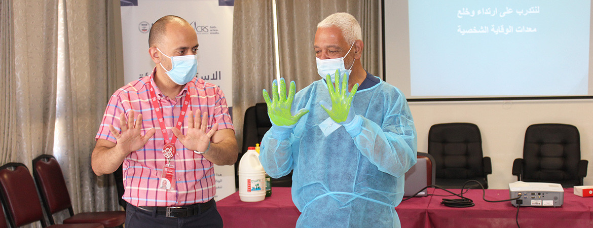 مستشفى كاريتاس للأطفال يختتم سلسلة تدريبات حول مبادئ الحد من انتشار العدوى