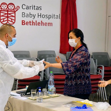 Caritas Baby Hospital Empowers Local Hospitals against COVID-19 